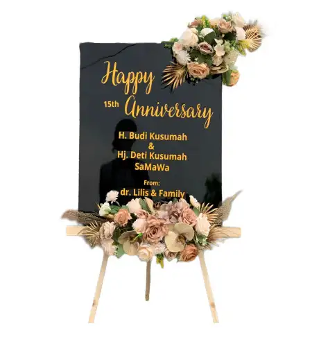 Papan Bunga Akrilik Pengkadan