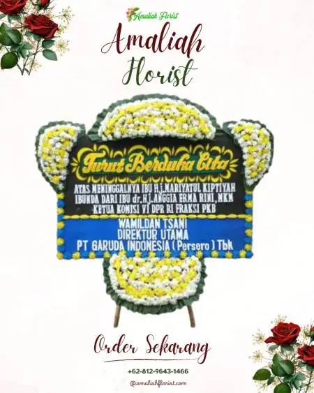 Papan Bunga Duka Pengkadan